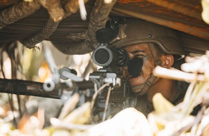POTD: Philippine Marine With Marine Scout Sniper Rifle | thefirearmblog.com