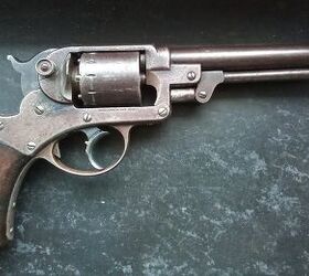 This Starr 1858 probably saw Civil War duty; most were bought by the military, or by soldiers for personal protection. [By Ghpwc - Own work, CC BY-SA 4.0, https://commons.wikimedia.org/w/index.php?curid=92096832]