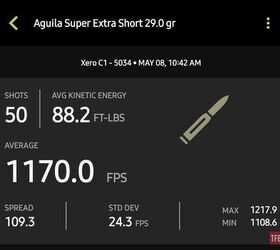 the rimfire report aguila super extra short 29gr compact power