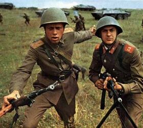 tkachev ao 41 experimental 5 6mm light machine gun, Soviet soldiers with the AKM and RPK Photo credit unknown