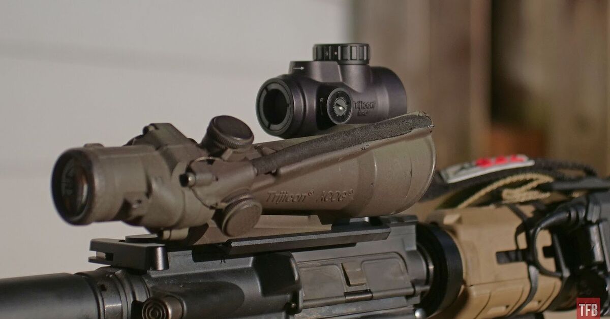 An Offset ACOG? Meet the Staker Precision SAM | thefirearmblog.com