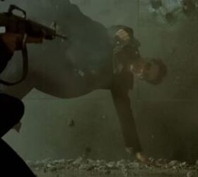 firearms and gun handling of john wick part 1, Famous M16 cartwheel scene from Matrix