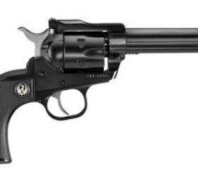 The Single Six can handle hunting or target practice with adjustable sights. [Ruger]