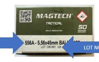 Magtech Recalls Some 5.56 NATO Ammo