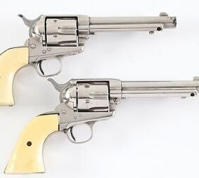 wheelgun wednesday you can buy the lone ranger s revolvers, These revolvers with their shiny finish and white grips were definitely good guy guns in the era of the Baby Boomer westerns Morphy Auctions