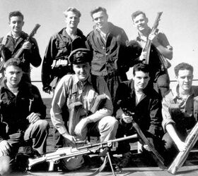 forgotten firearms of the 20th century that deserve a second look, A Canadian boarding party of the Korean War with a few trusty Lanchesters along for the ride Canadian Public Archive