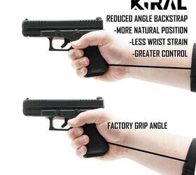 new glock backstrap by kiral defense and lok grips 1911 ergos