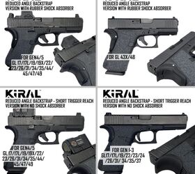 new glock backstrap by kiral defense and lok grips 1911 ergos