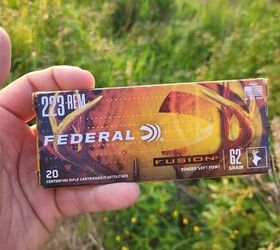 fudd friday how the 223 remington became the modern 30 30, Some oldsters might say the 223 isn t enough gun for deer but Federal has been marketing their Fusion rounds to whitetail hunters for many years now Zac K