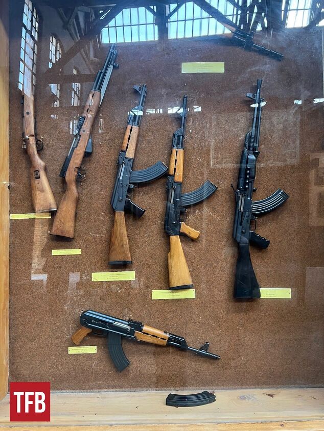 Displaying some of Zastava's production guns and experimental guns. By Lynndon Schooler.