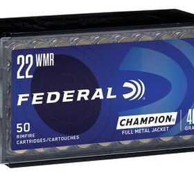 Federal Champion 22WMR 40gr FMJ Ammo