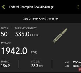 the rimfire report federal champion 22wmr 40gr fmj tested