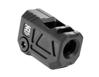 Thread Comp The New Strike QUAD V Threaded 9mm Compensator | thefirearmblog.com