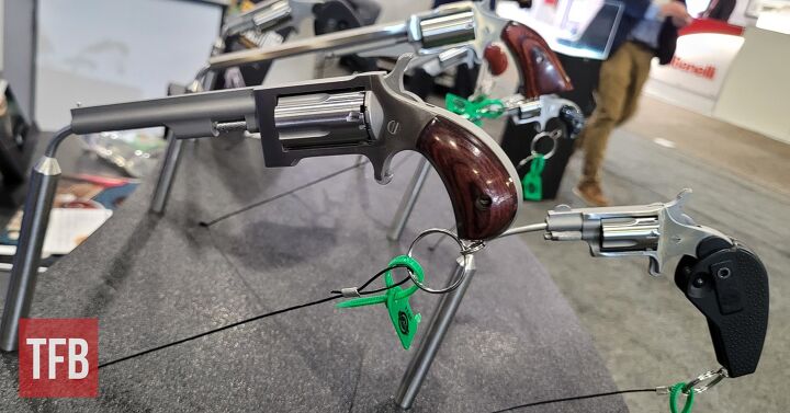 wheelgun wednesday fifty years of hideout guns, North American Arms offers revolvers with longer barrels as well as tiny hideout specials with folding handles that also function as a holster Zac K