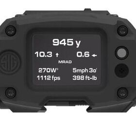 sig sauer kilo warp rangefinder with real time ballistic calculator