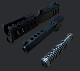 new derya dy9 island pistol with ported island barrel and rmr cut