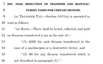 NFA Provisions Pulled From Senate Bill, Latest Version Restores Some