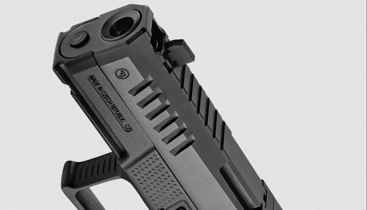 the new cz p 10 c ported taking aim at muzzle rise
