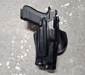 Safariland 6378 holster on a paddle