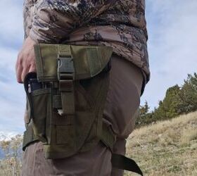 Ye olde Blackhawk full flap thigh holster