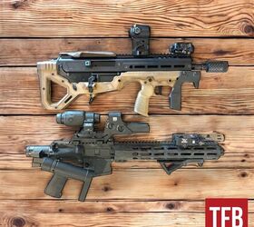 truck guns part 2 the stoner legacy, 10 5 AR with folder 10 5 Jakl in a bullpup configuration