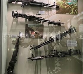 M60s on display at the War Remnants Museum in Ho Chi Minh City, Vietnam. By Lynndon Schooler.