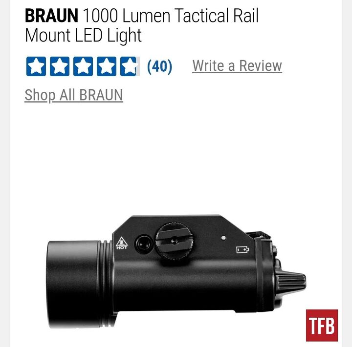 streamlight sues harbor freight over weapon lights