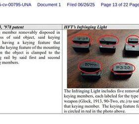 streamlight sues harbor freight over weapon lights