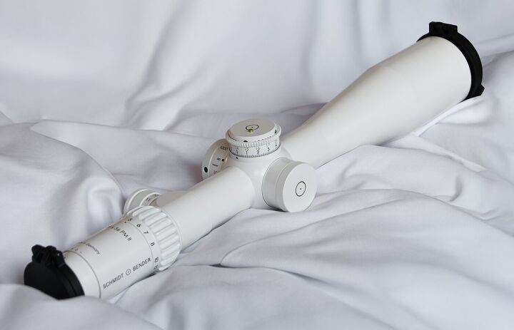 The Limited Edition Schmidt & Bender 5-25x56 PM II in White