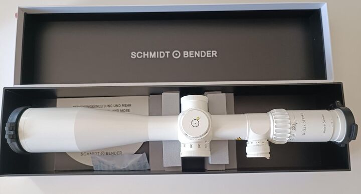 The Limited Edition Schmidt & Bender 5-25x56 PM II in White ...