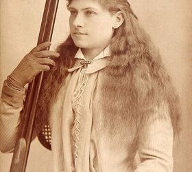 wheelgun wednesday annie oakley s smoothbore special, A young Annie Oakley in the 1880s