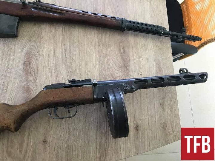 vietnam s converted submachine gun the k 50m, Soviet early production PPSH 41 By Lynndon Schooler