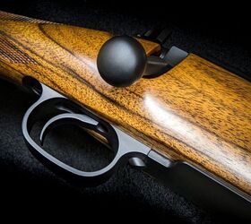 new parkwest arms sd 76 take down rifle a travelers classic, The SD 76 Legend bolt knob and classic trigger guard