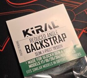 tfb review kiral defense reduced angle backstrap for glocks
