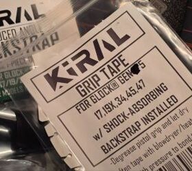 tfb review kiral defense reduced angle backstrap for glocks