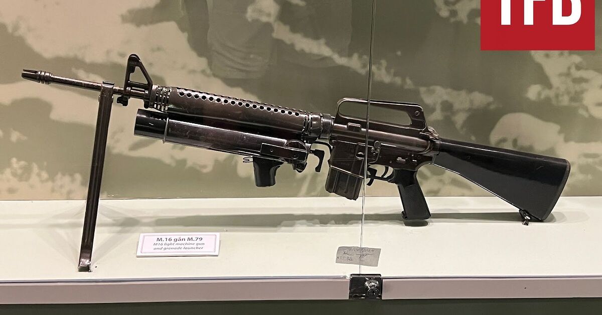 The XM148 - America’s Early Under-Barrel Grenade Launchers in Vietnam ...
