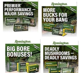 remington federal and hevi shot announce fall ammo rebates