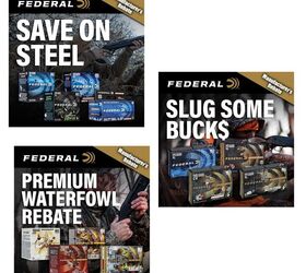remington federal and hevi shot announce fall ammo rebates