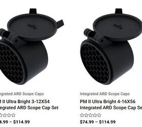 mk machining new integrated anti reflection device scope caps