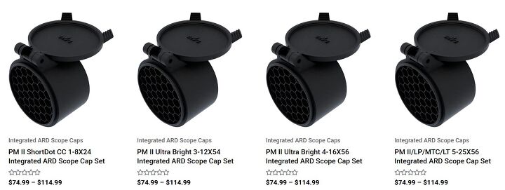 mk machining new integrated anti reflection device scope caps