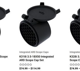 mk machining new integrated anti reflection device scope caps
