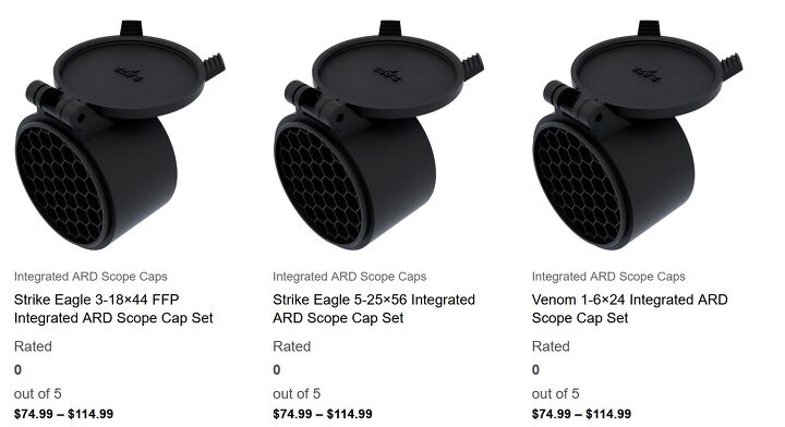 mk machining new integrated anti reflection device scope caps