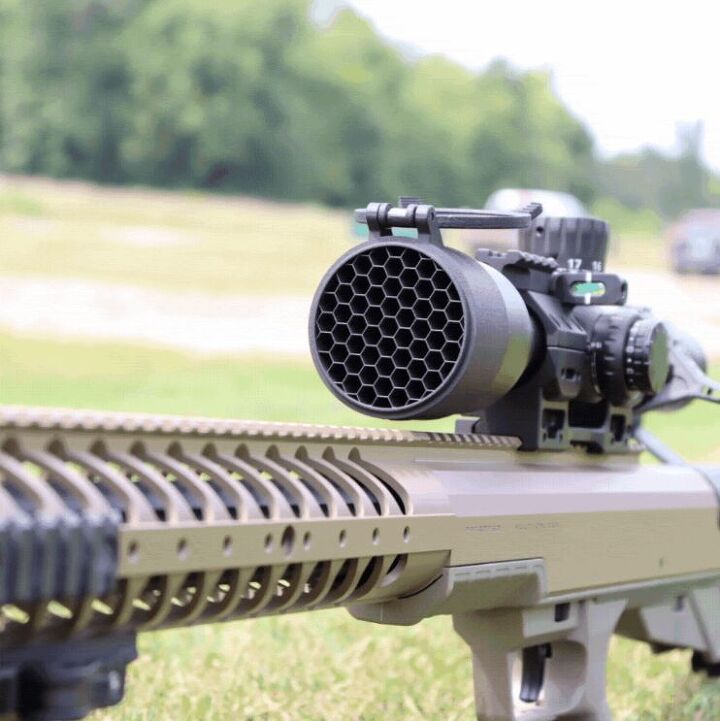 mk machining new integrated anti reflection device scope caps