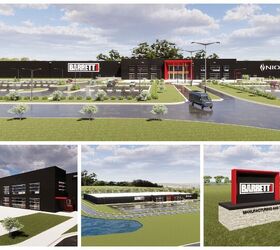 When finished, the new plant will allow Barrett to grow its business at home and abroad. [Barrett]