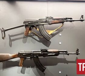 the kalashnikovs that armed vietnam, Soviet AKS type II and an East German MPi KM By Lynndon Schooler
