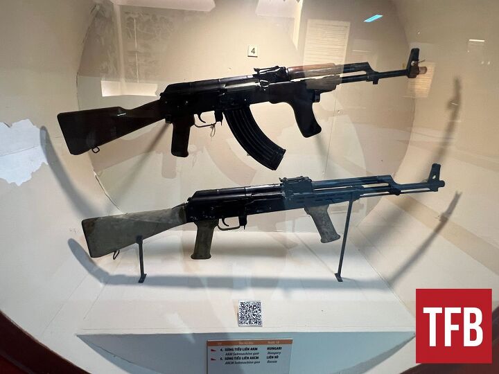 the kalashnikovs that armed vietnam, PM md 63 with an East German stock and an AKM 63 By Lynndon Schooler