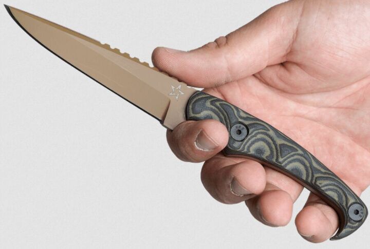 The Staccato X Stroup Knives Fixed Blade MK2 Knife