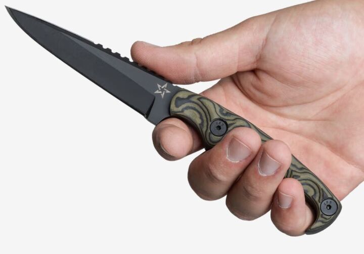 the staccato x stroup knives fixed blade mk2 knife