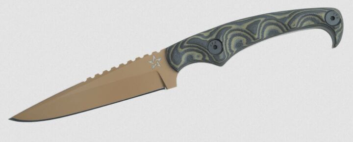 the staccato x stroup knives fixed blade mk2 knife