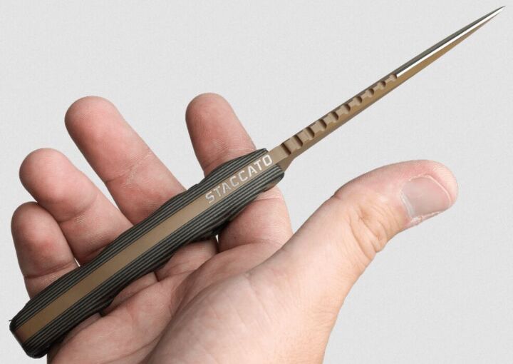 the staccato x stroup knives fixed blade mk2 knife